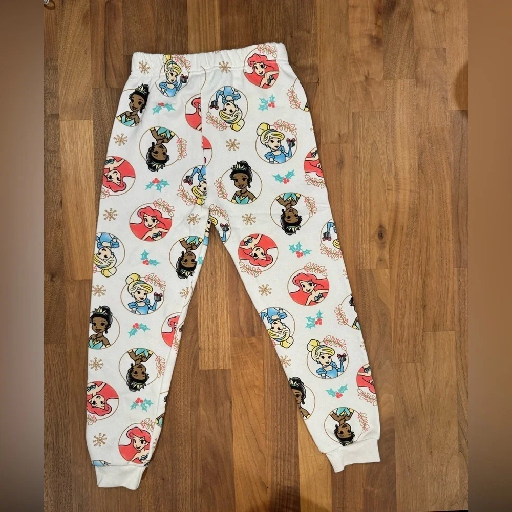 Disney Princess Pajama Pants | 5T | Ariel, Cinderella, Tiana, Aurora